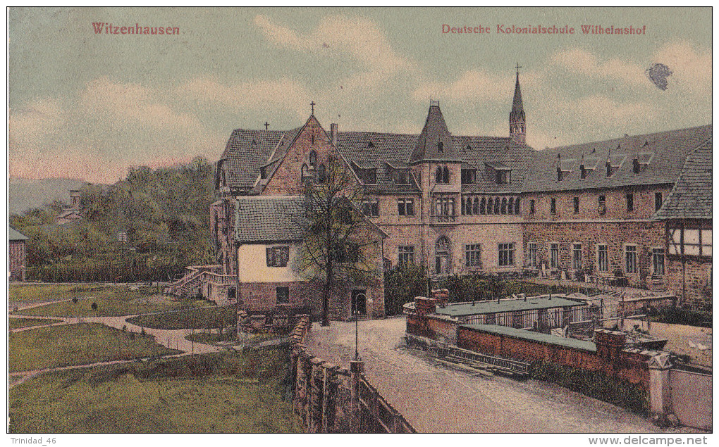 WITZENHAUSEN DEUTCHE KOLONIALSCHULE WITHELMSHOF 1919 - Witzenhausen