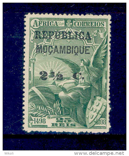 Mozambique - 1913 Vasco Gama On Africa 2 1/2 C - Af. 132 - MH - Mozambique