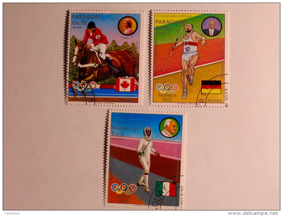 PARAGUAY  1977   LOT# 22  OLYMPICS - Paraguay