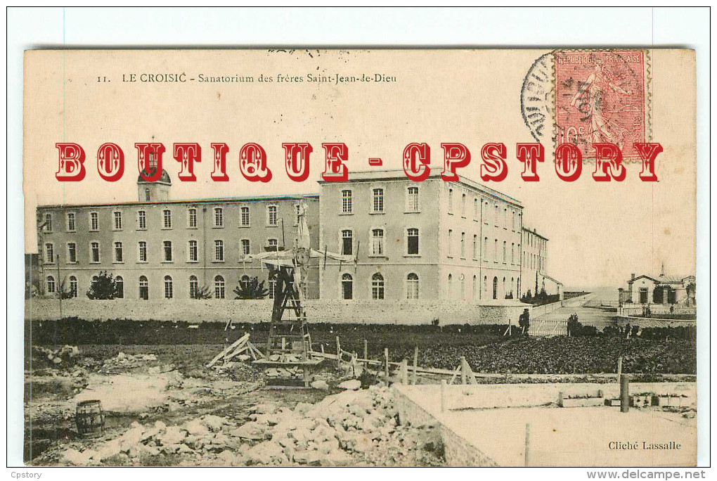 ACHAT DIRECT - EOLIENNES - EOLIENNE Du CROISIC Au SANATORIUM - DOS SCANNE - Torres De Agua