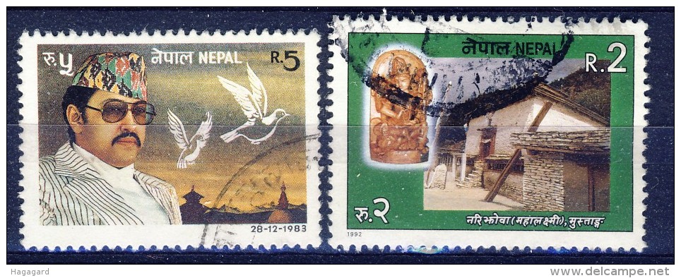 +K2753. Nepal 1983. 2 Items. Cancelled - Nepal