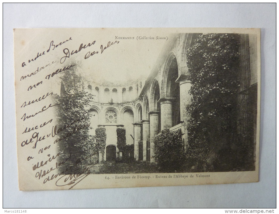 Environs De Fécamp - Ruines De L'Abbaye De Valmont - Valmont