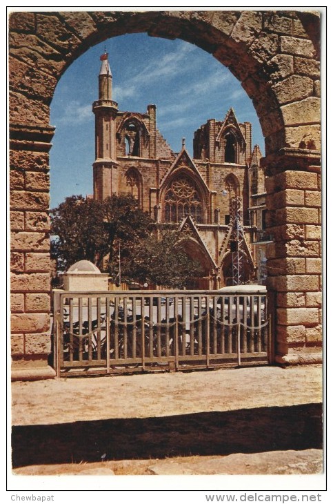 CPSM Chypre Cyprus The Cathedral Of St Nicholas, Famagusta Famagouste - Mosquée Lala Mustafa - Chipre