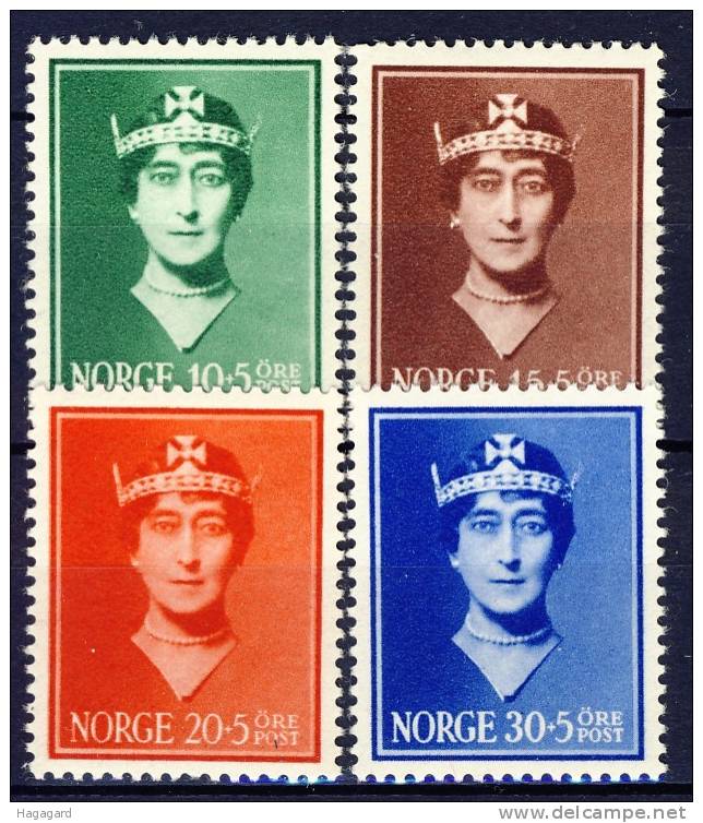 Norway 1939. Queen Maud. Michel 203-06. MNH(**) - Ongebruikt