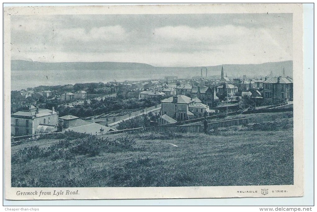 Greenock From Lyle Road - Renfrewshire