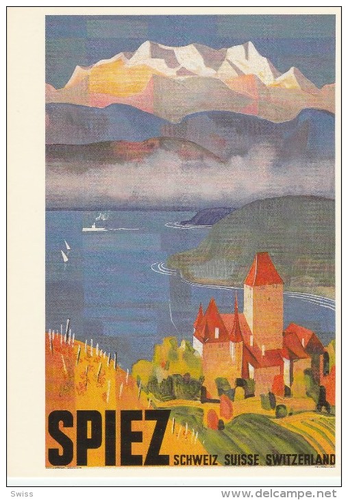 REPRO  PLAKAT  D´AFFICHE  SPIEZ - Spiez