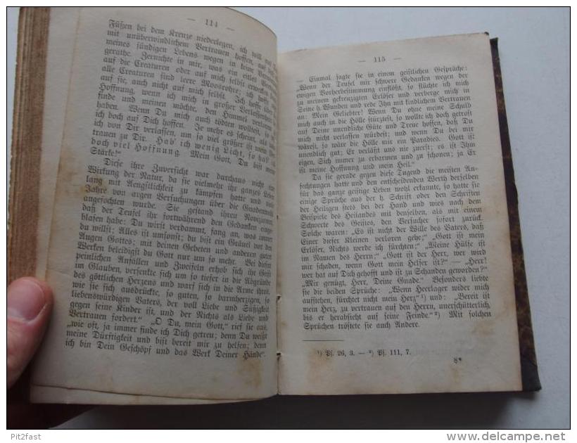 Leben Der  Klosterfrau Maria Trescentia Höß Von Kaufbeuren , 1874 , P.I. Jeiler , A. Laumann In Dülmen , Kloster , Adel - Biografía & Memorias