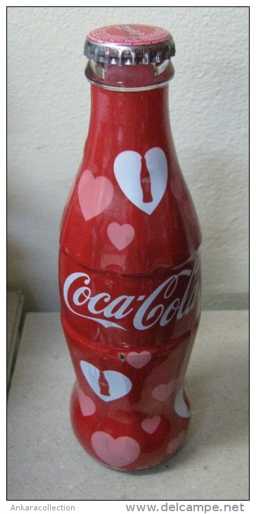 AC - COLA COLA - GLASS BOTTLE SHRINK WRAPPED 250 Ml UNOPENED FROM TURKEY - Bottiglie