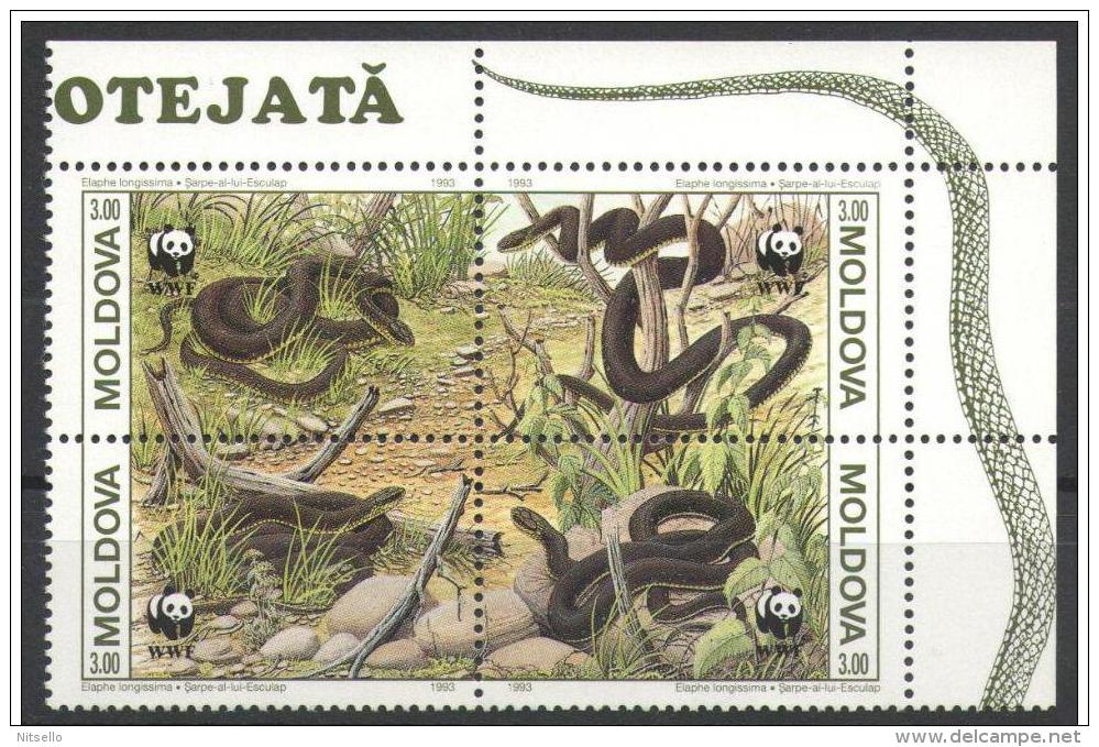 LOTE 1708  ///  (C070)  MOLDAVIA 1993   YVERT Nº: 44/47 **MNH     CATALOG/COTE: 2,25€ - Moldova