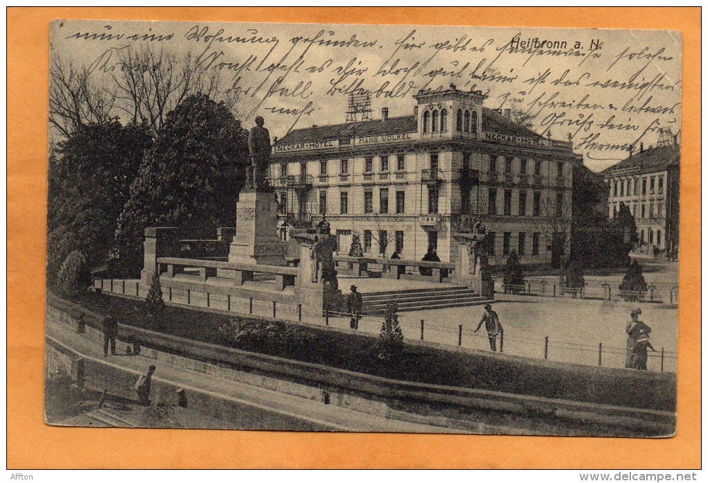 Heilbronn A N Germany 1912 Postcard Mailed - Heilbronn