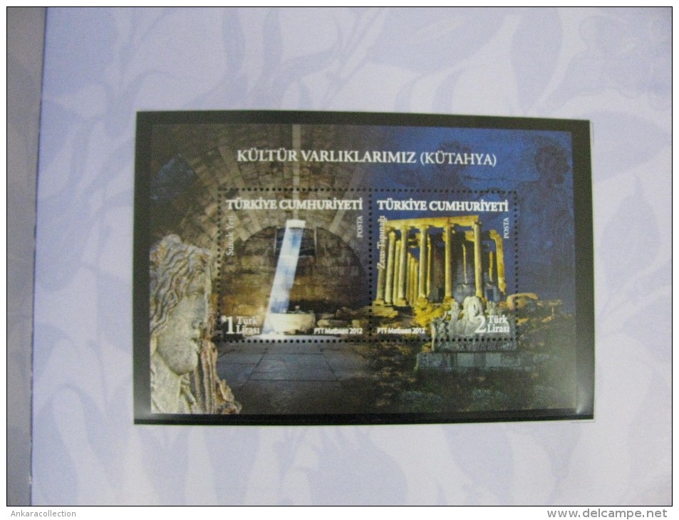 AC - TURKEY PORTFOLIO FDC KUTAHYA 2012 - Booklets