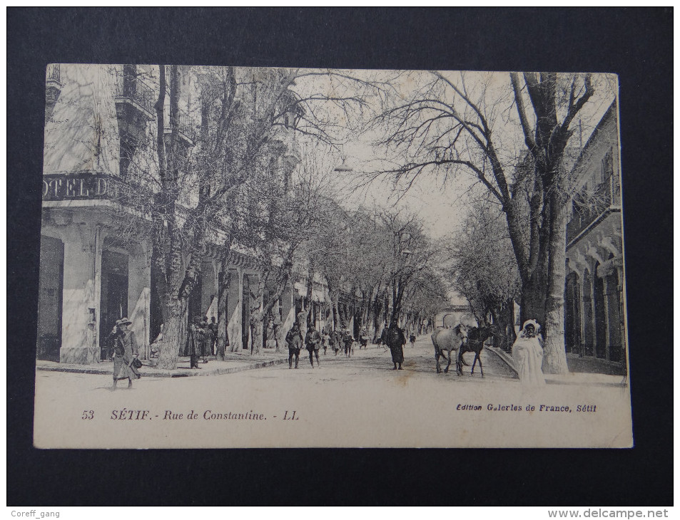 SETIF - Rue De Constantine - Belle Animation - Setif