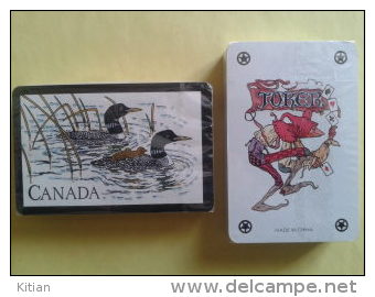 Jeu Neuf De 52 Cartes + 2 Jokers. Canada ( Photo De Canard) - Cartes à Jouer Classiques