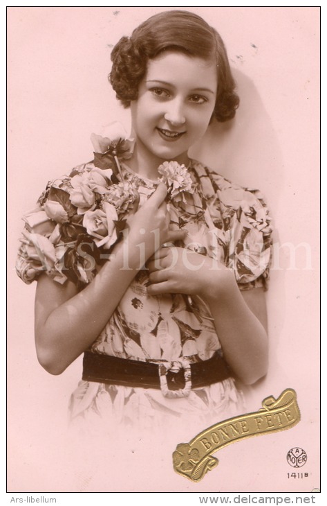 Postcard / CP / Postkaart / Femme / Woman / Lady / Ed. A. Noyer / No 14118 / 1940s - Femmes