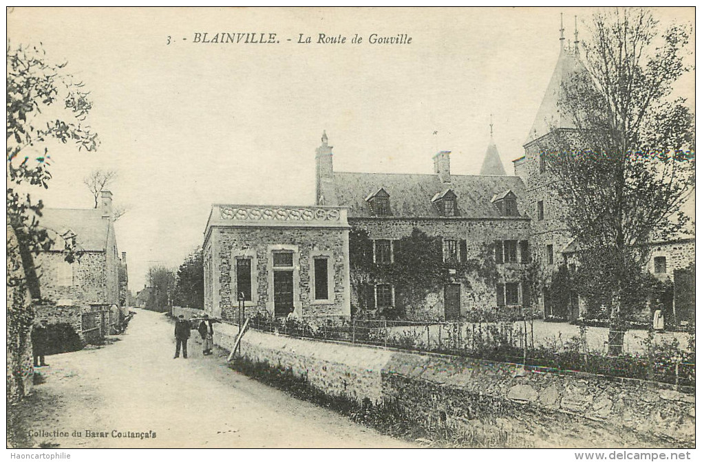 Blainville : Route De Gouville - Blainville Sur Mer