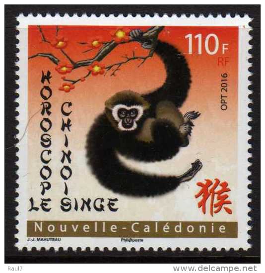 Nouvelle-Calédonie 2016 - Nouvel An Chinois, Année Du Singe - 1val Neufs // Mnh - Unused Stamps