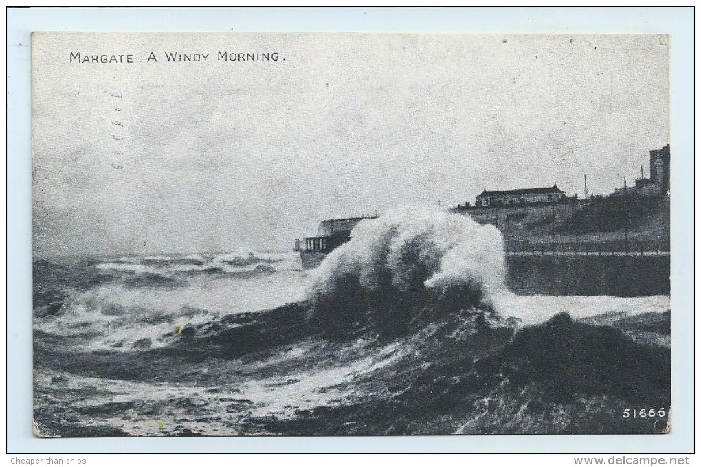 Margate - A Windy Morning - Margate