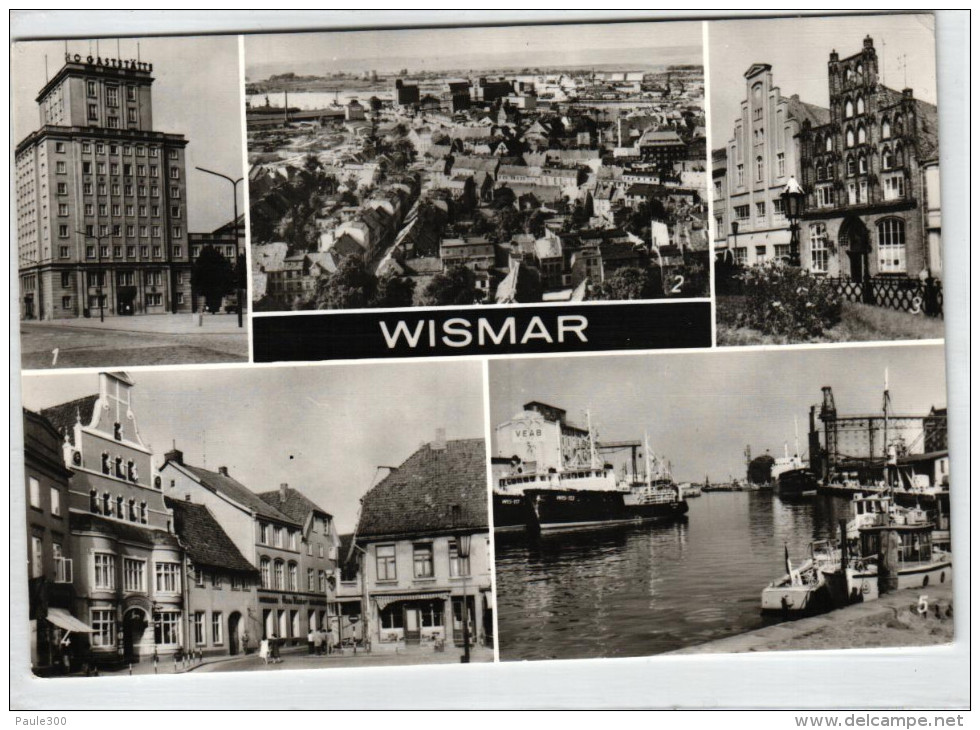 Wismar - Mehrbildkarte DDR - Wismar