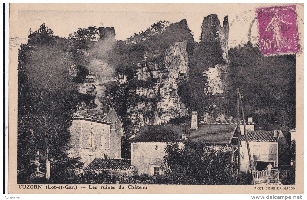 CUZORN ( 47 )   Les Ruines Du Château - Autres & Non Classés