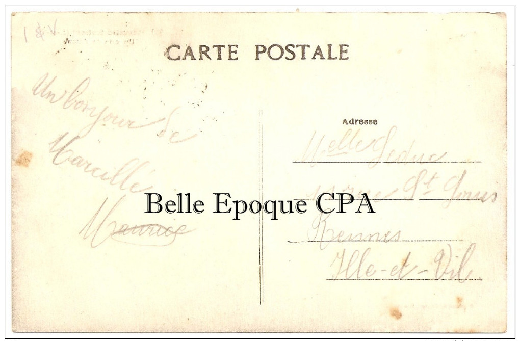35 - MARCILLÉ-ROBERT - Un Coin De L'Étang / PASSERELLE ++++++ A. Lamiré, éditeur, Rennes, #859 ++++ 1928 ++++++ RARE - Autres & Non Classés