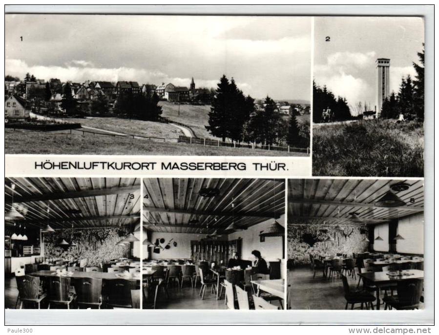 Masserberg - Mehrbildkarte 2 DDR - Thüringer Wald - Masserberg