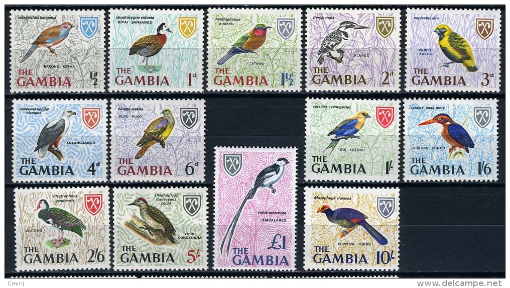 1966 -  GAMBIA  - Catg. Mi. 210/222 - LN - (D11032016.....B) - Gambia (1965-...)