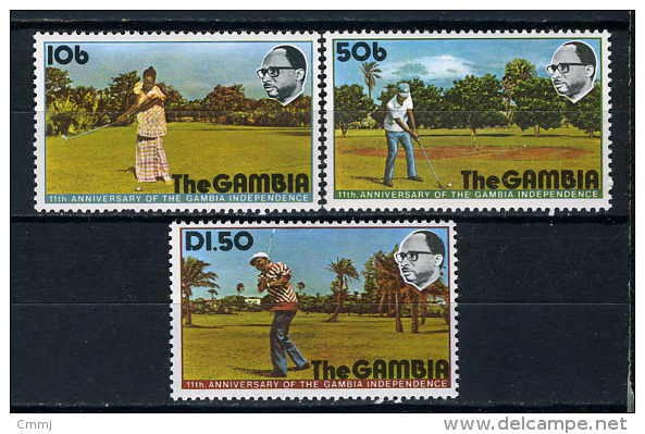 1976 -  GAMBIA  - Catg. Mi. 323/325 - LN - (D11032016.....B) - Gambia (1965-...)