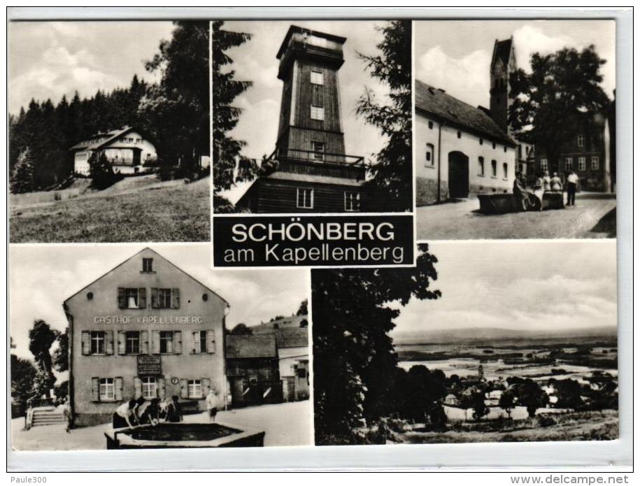 Bad Brambach - Schönberg Am Kapellenberg - Mehrbildkarte DDR - Bad Brambach