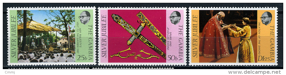 1977 -  GAMBIA  - Catg. Mi. 339/341 - LN - (D11032016.....B) - Gambia (1965-...)