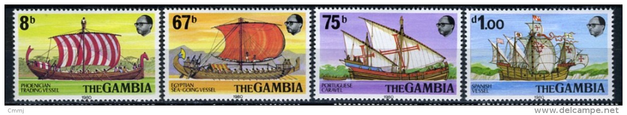 1980 -  GAMBIA  - Catg. Mi. 411/414 - LN - (D11032016.....B) - Gambia (1965-...)