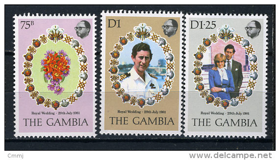 1981 -  GAMBIA  - Catg. Mi. 424/426 - LN - (D11032016.....B) - Gambia (1965-...)