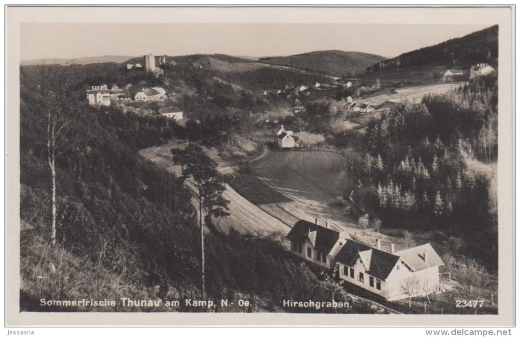 AK - NÖ - Thunau Am Kamp .- Bez. Horn - 1927 - Horn