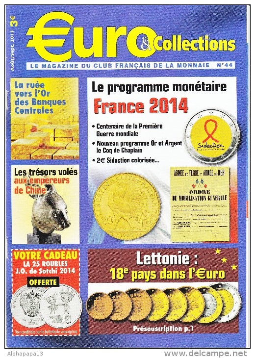 Euro & Collections 44 Aout Sept 2013 - Francés