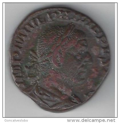 PHILIPPE Ier (244-249 AD).Roman SESTERCE MILIARIUM SAECULUM SC COS III TB+ - Republic (280 BC To 27 BC)