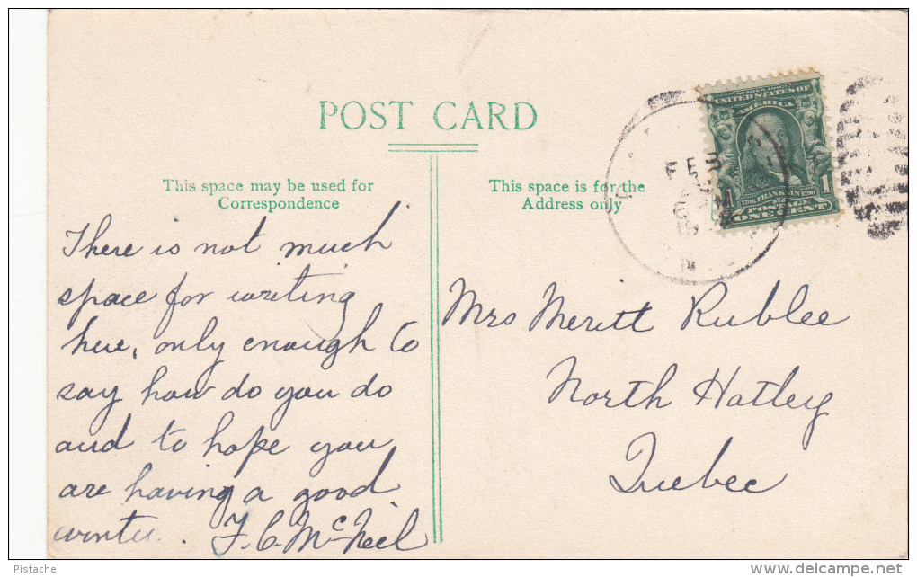 Pinehurst North Carolina NC - View At Pinehurst - Written - Stamp & Postmark - 2 Scans - Other & Unclassified