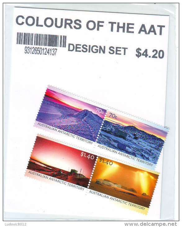 AAT 2015 Colours Of The AAT Complete Set Sceneries Paysages Antarctic Australien MNH** Série Somplète - Unused Stamps