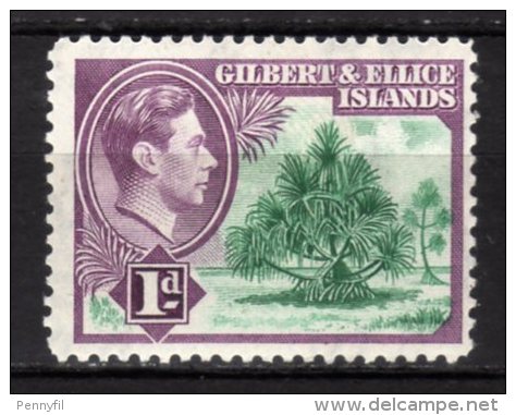 GILBERT & ELLICE - 1939 Scott# 41 * - Gilbert & Ellice Islands (...-1979)