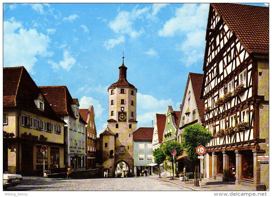 Günzburg An Der Donau - Marktplatz Und Stadttor - Günzburg