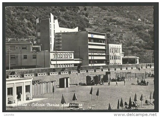 SPOTORNO Colonia Marina Ambrosiana Savona 1958 - Savona