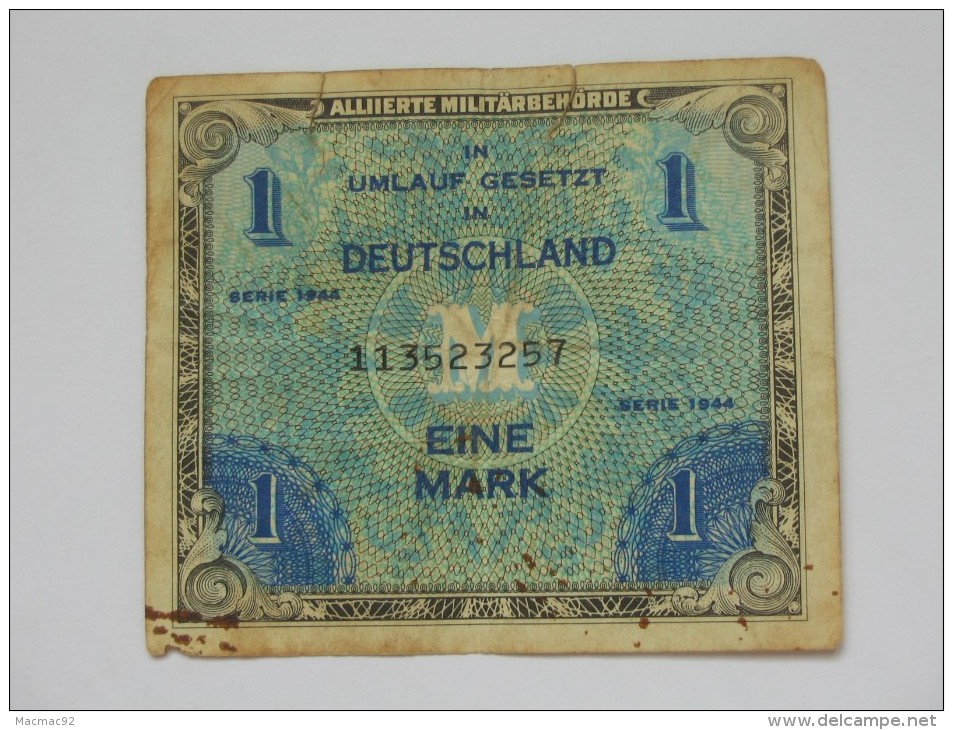 1 Eine Mark - Allied Occupation WWII - ALLEMAGNE - Série 1944  **** EN ACHAT IMMEDIAT **** - 1 Mark