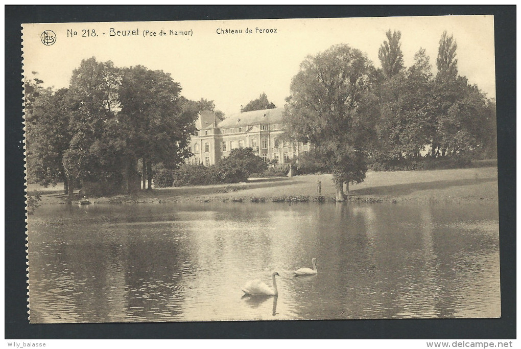 CPA - BEUZET - Château De Ferooz - Nels N° 218   // - Gembloux