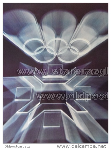 Sarajevo Olympic Winter Games 1984 100x70 Cm 39x27 Inch Mark ORIGINAL - Manifesti