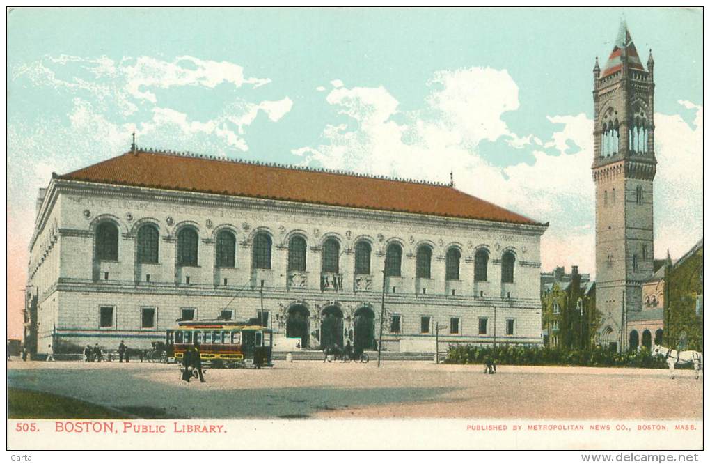 BOSTON - Public Library - Boston