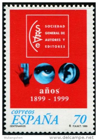 SP1897 Spain 1999 Reporters Club 1v MNH - Nuevos