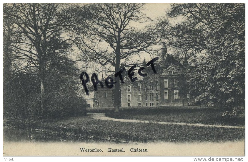 Westerlo :  Kasteel - Chateau  ( Geschreven 1912 Met Zegel ) - Westerlo