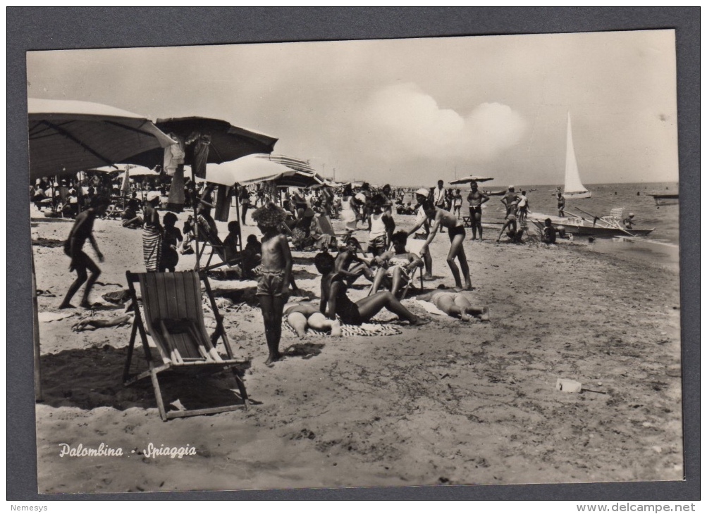 PALOMBINA SPIAGGIA FALCONARA FG NV SEE 2 SCANS - Altri & Non Classificati