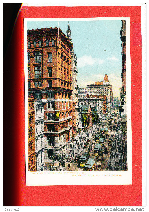 NEW YORK BRODWAY North From Dey Street Cpa      5459 - Broadway