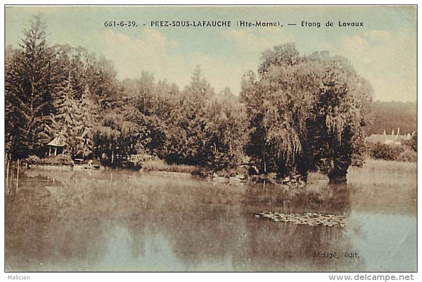 - Haute Marne - Ref-52572 - Prez Sou Lafauche - Etang De Lavaux - - Autres & Non Classés