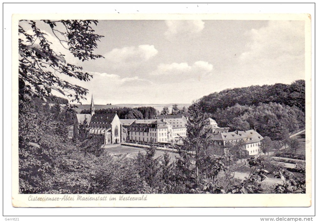 5238  HACHENBURG - MARIENSTATT, Abtei, 1957 - Hachenburg