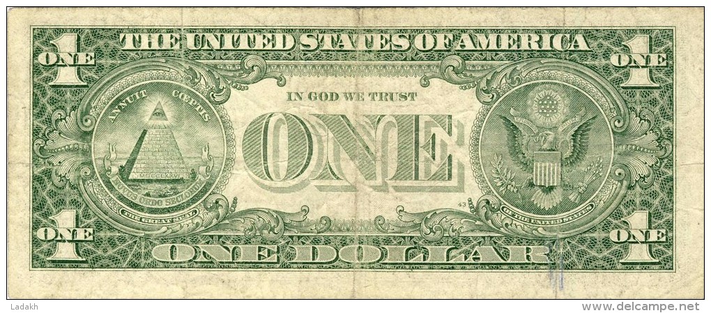 BILLET # ETATS -UNIS # FEDERAL RESERVE NOTE # 1985  # 1 DOLLAR  # WASHINGTON #  CIRCULE # BANK PHIDADELPHIE # - Billets De La Federal Reserve (1928-...)